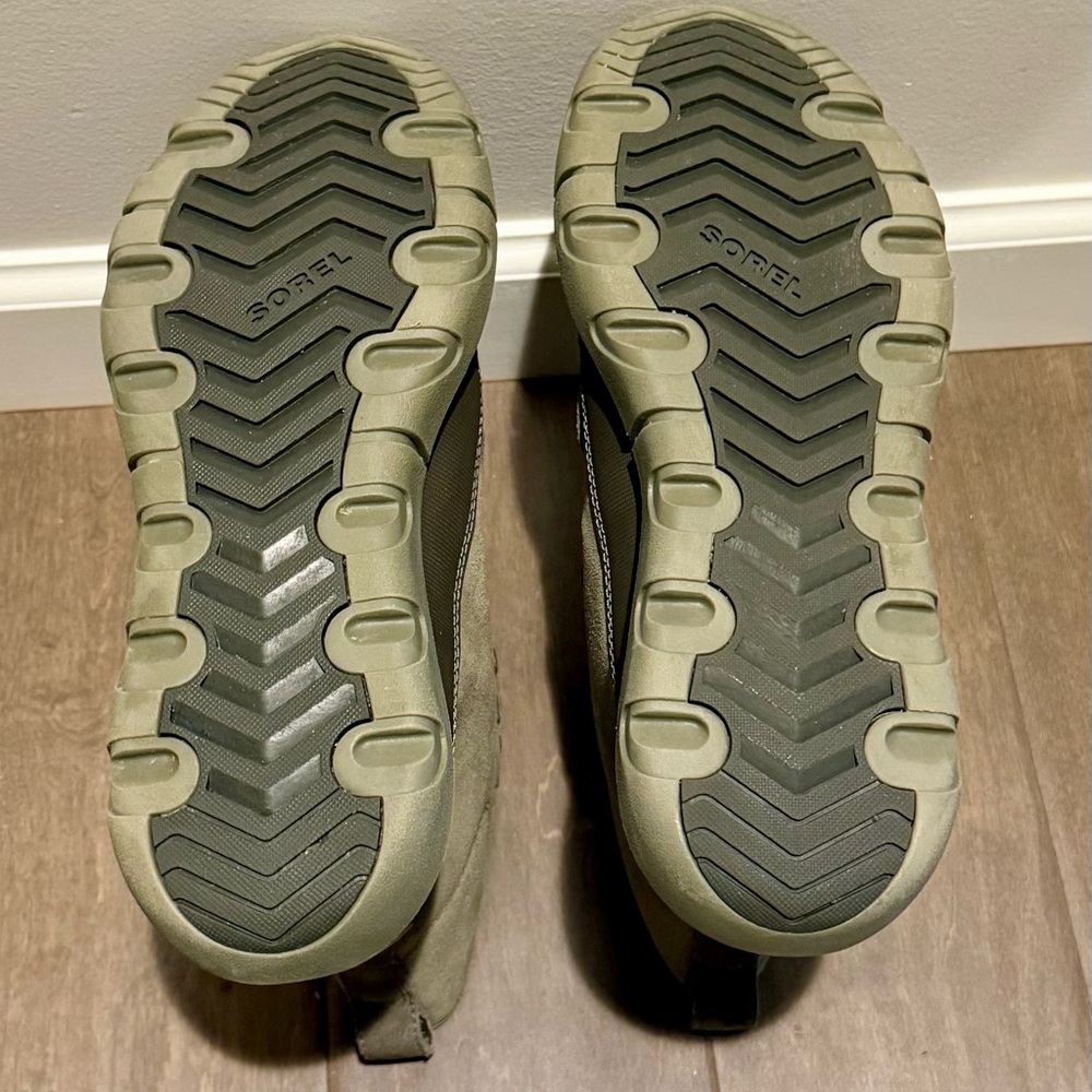 Sorel Explorer Next Joan Boots Wmns Sz 9 Green and Gray - Picture 5 of 8
